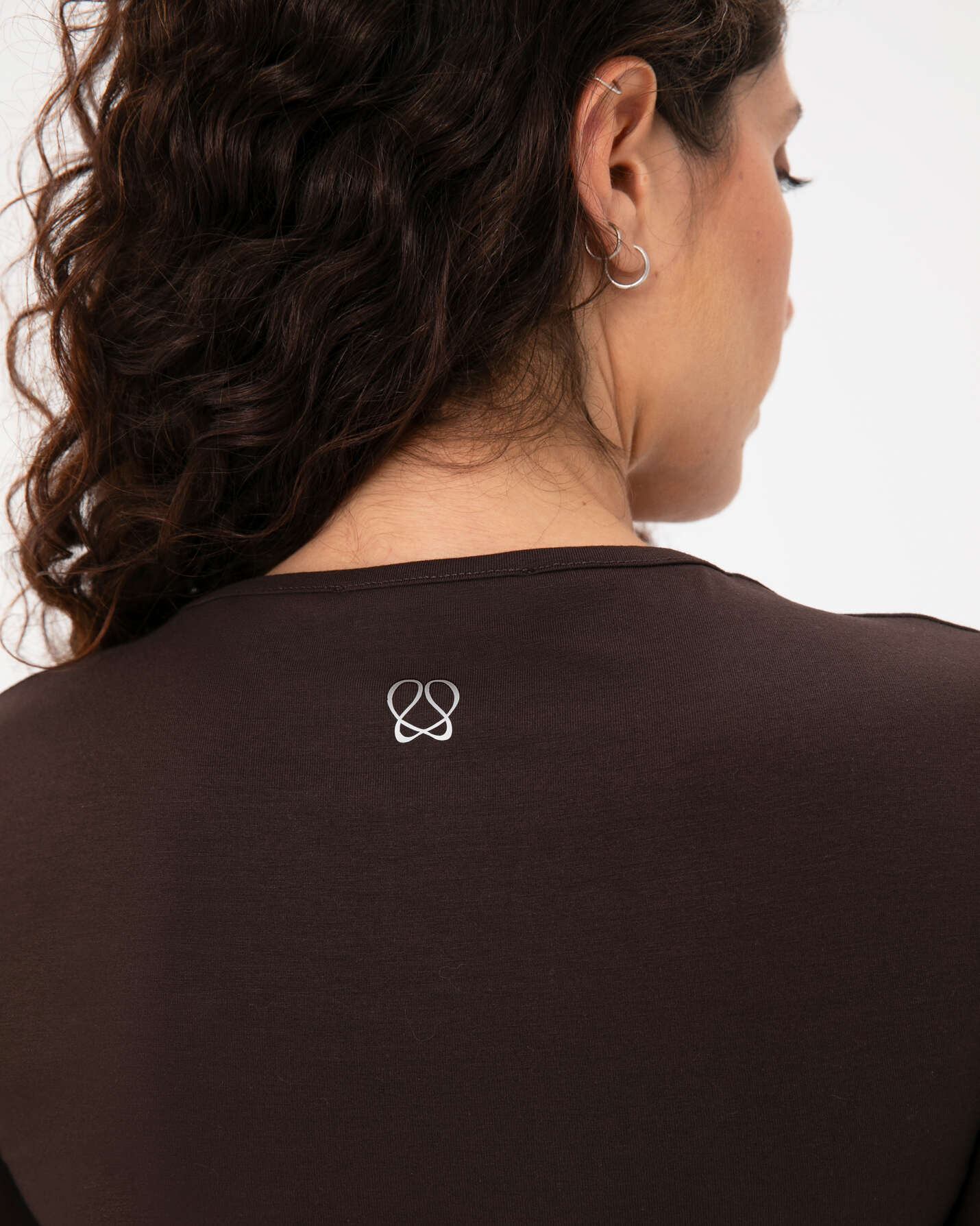 Kahverengi Anvelop Wrap Crop