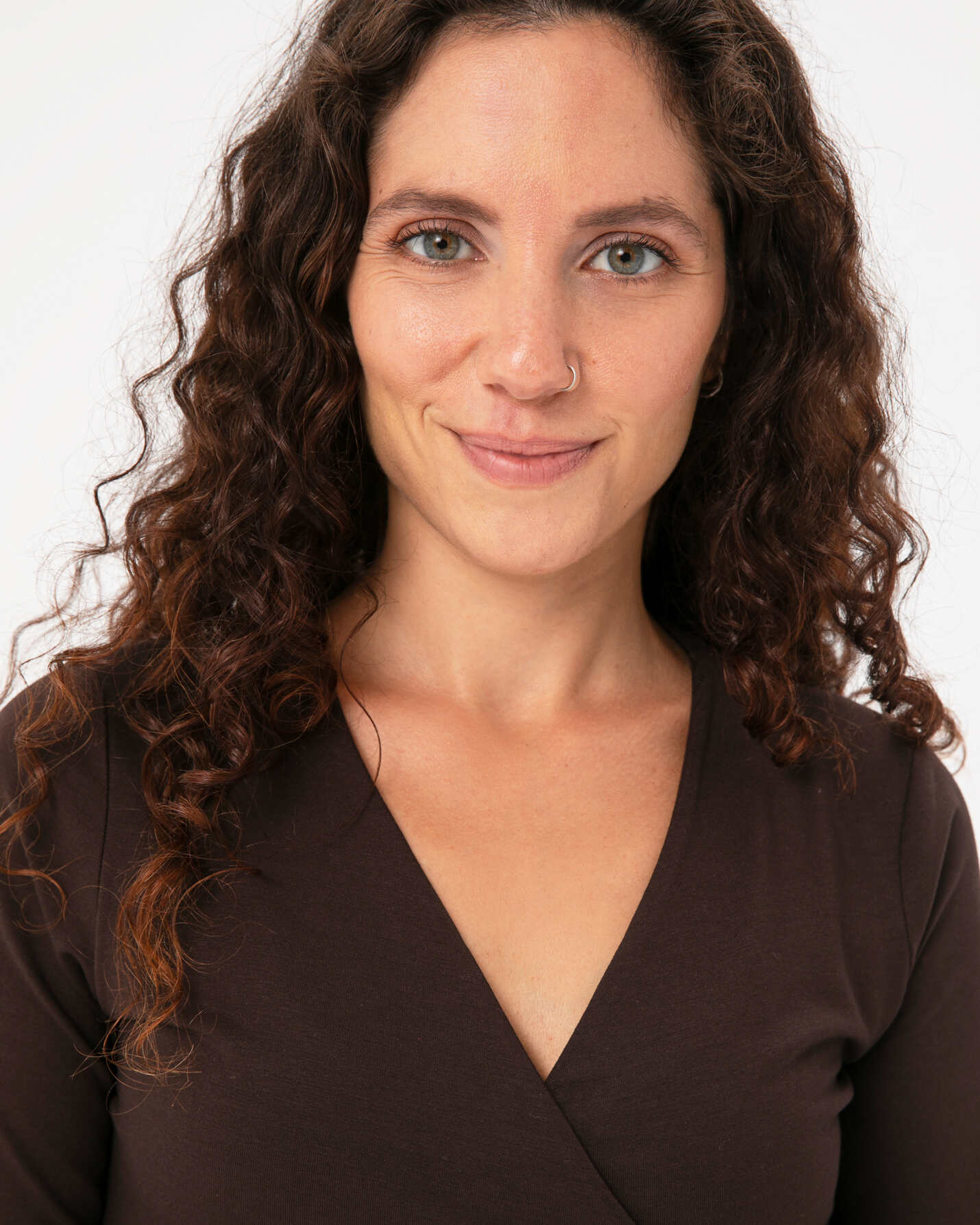 Kahverengi Anvelop Wrap Crop