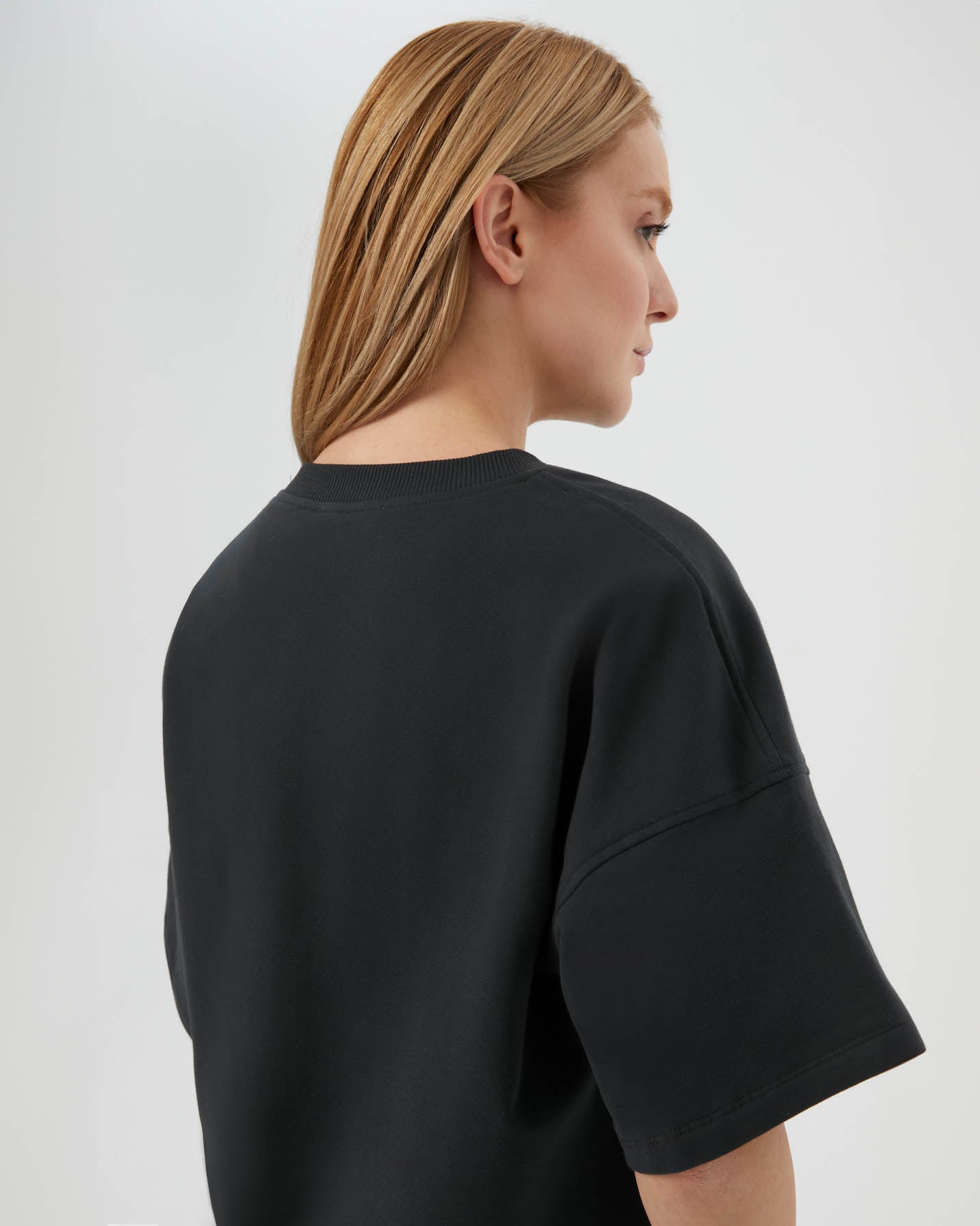 Antrasit Sweat-Tee