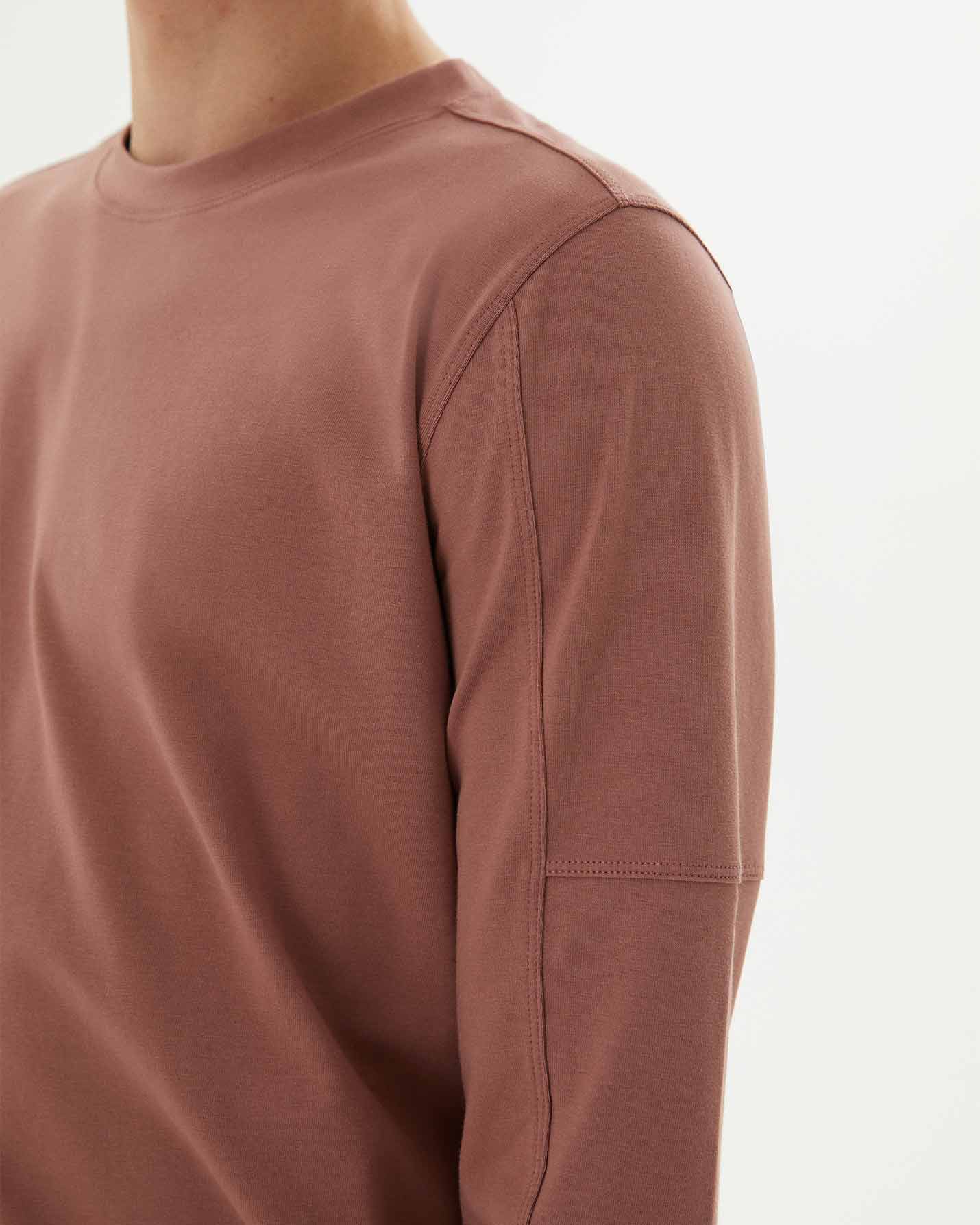 Gül Kurusu Erkek Uzun Kollu T-shirt