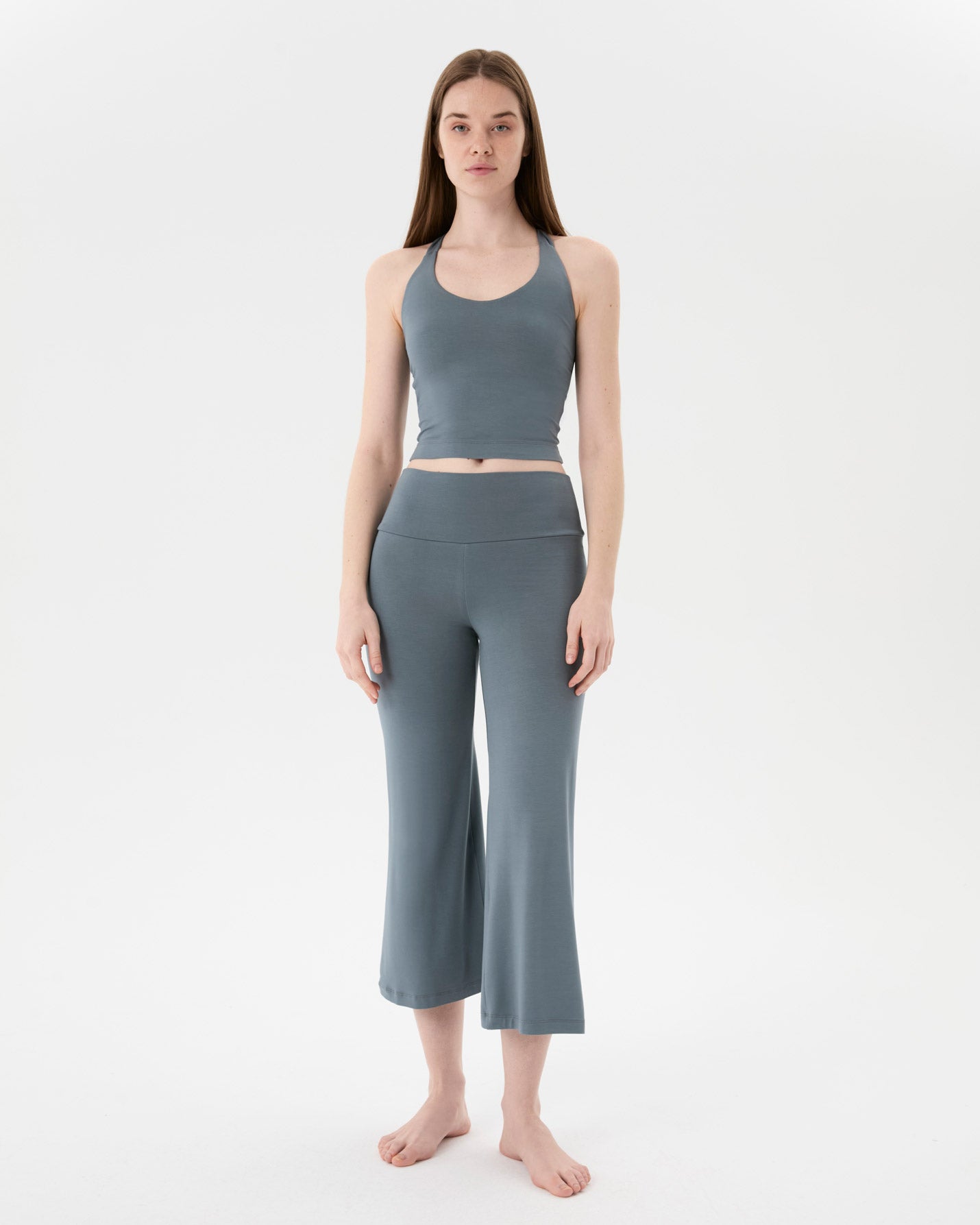 Tirşe Halter Half Crop Bluz