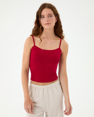 Vişne Basic Askılı Atlet