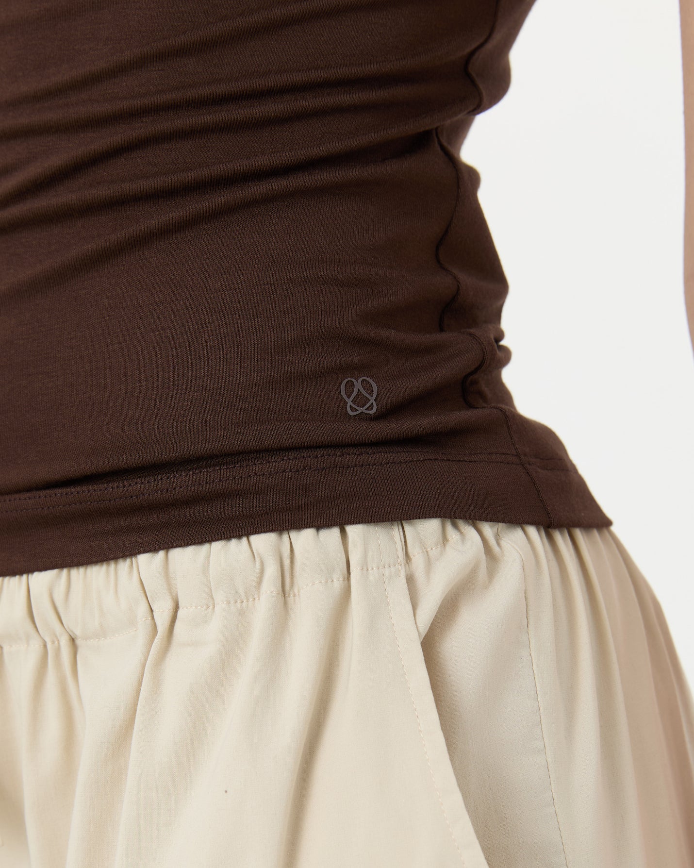 Kahverengi Basic T-shirt
