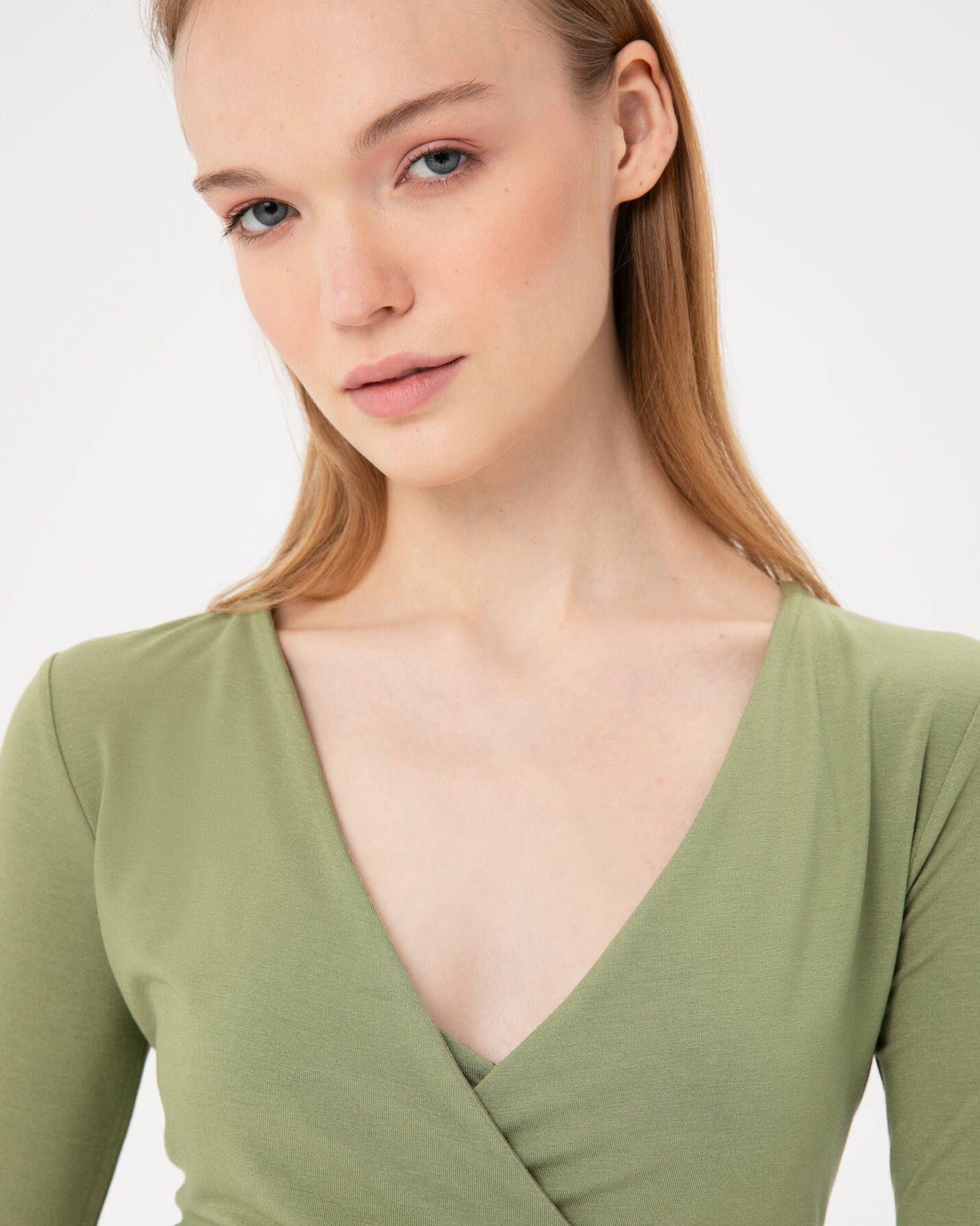 Matcha Anvelop Wrap Crop