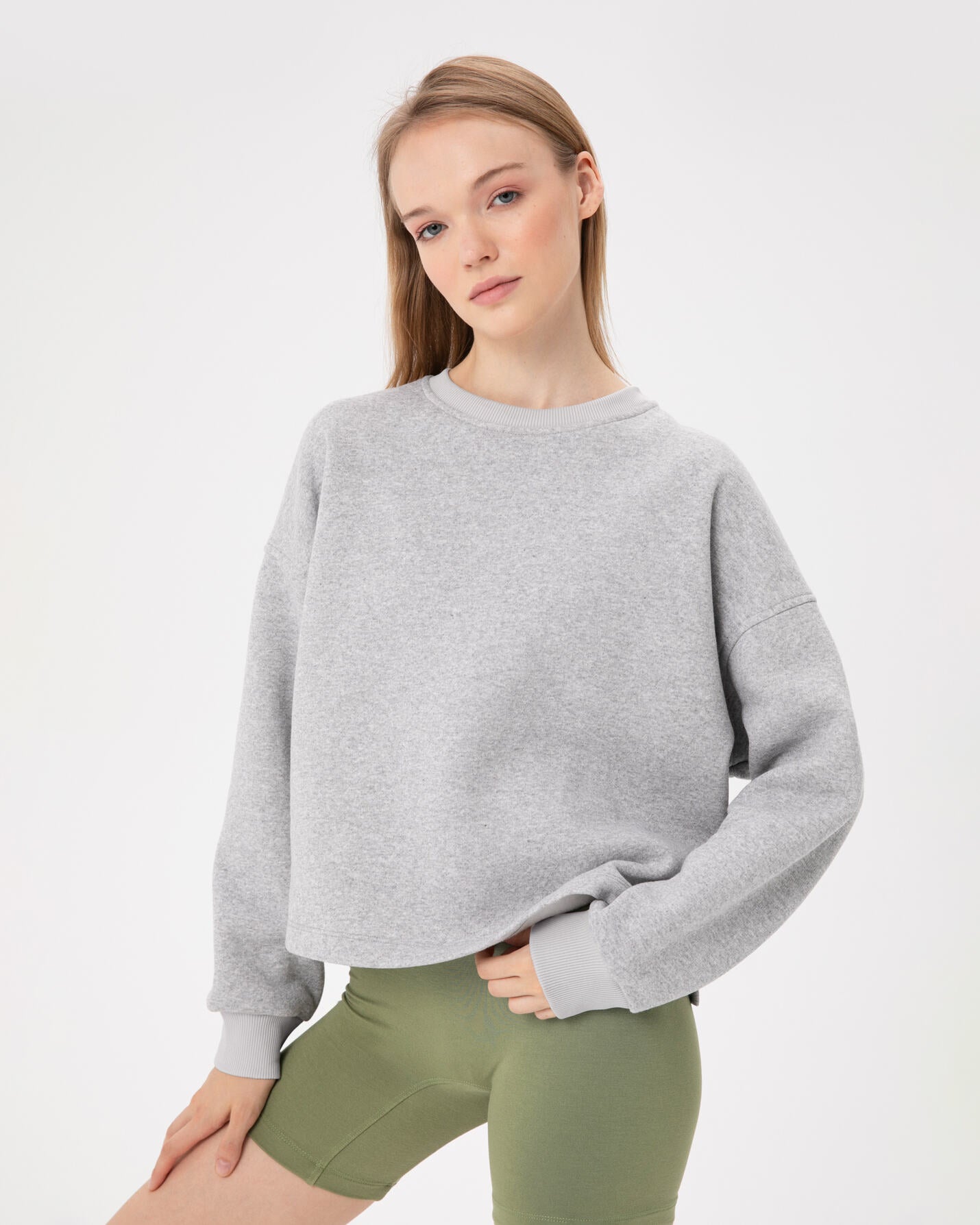 Gri Melanj Basic EasySize Sweatshirt
