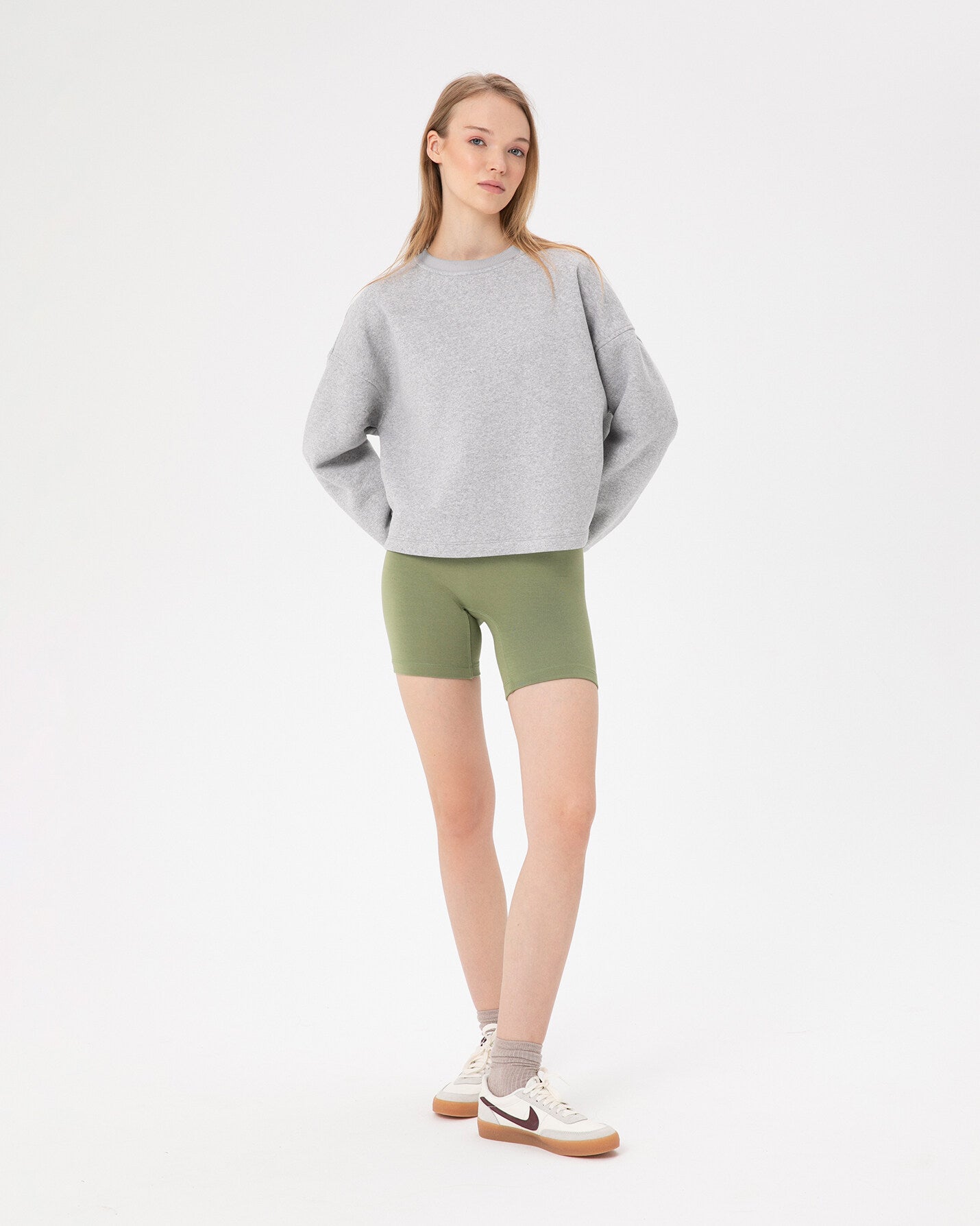 Gri Melanj Basic EasySize Sweatshirt