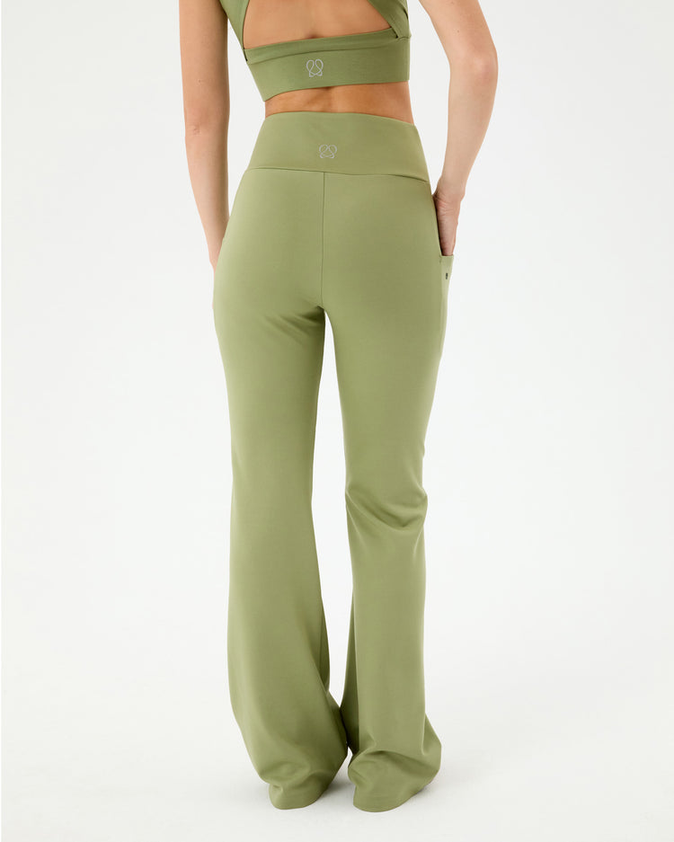 Matcha Cepli Flare Pantolon