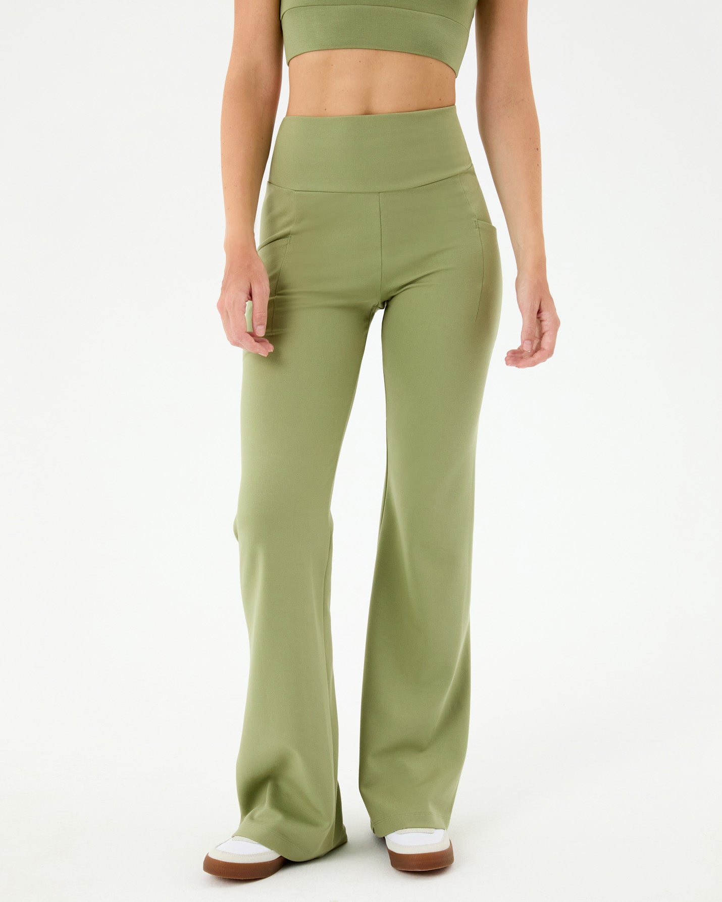 Matcha Cepli Flare Pantolon