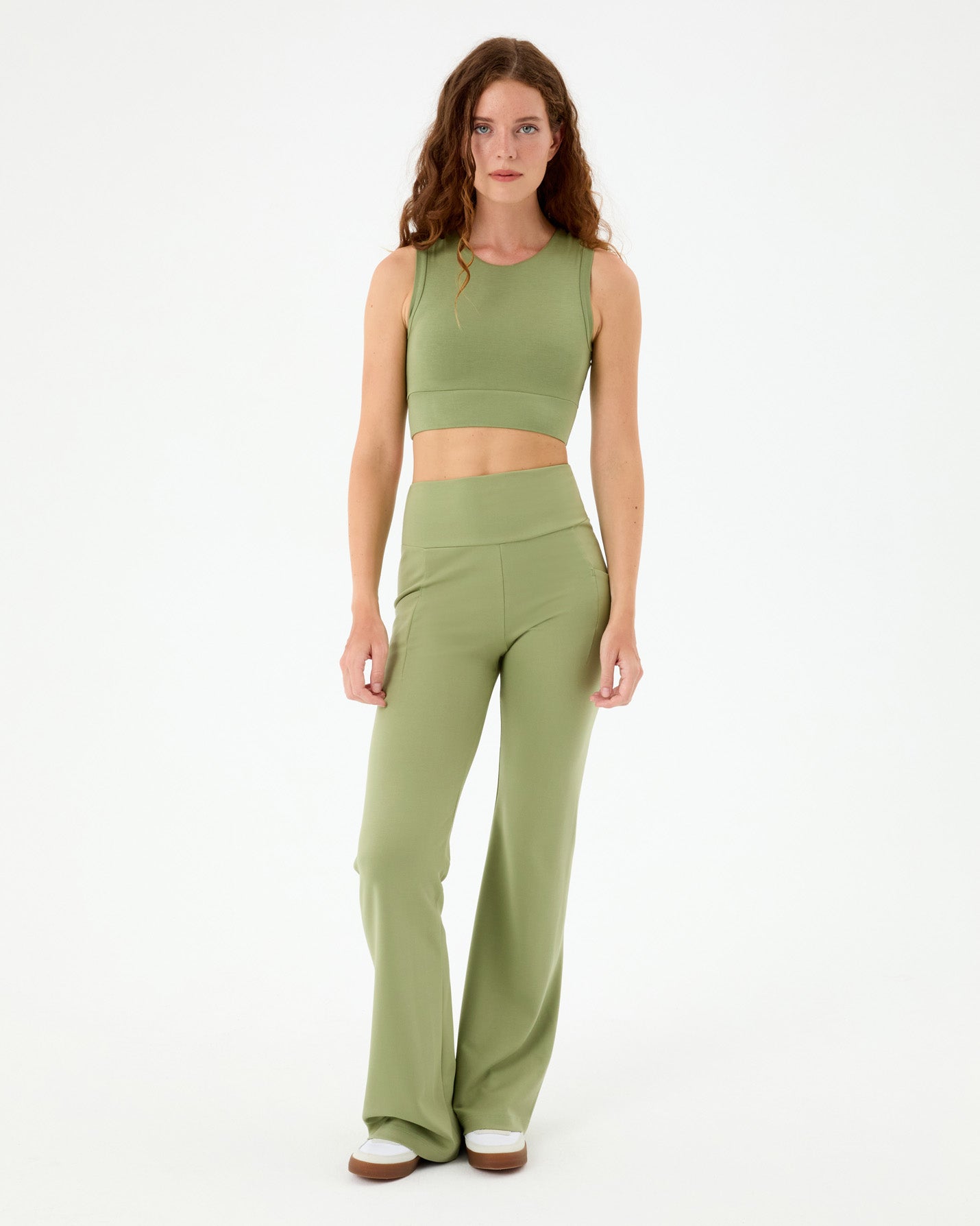 Matcha Cepli Flare Pantolon