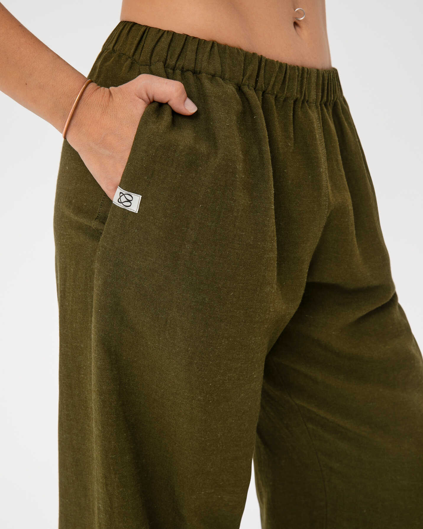 Haki Easy West Pantolon