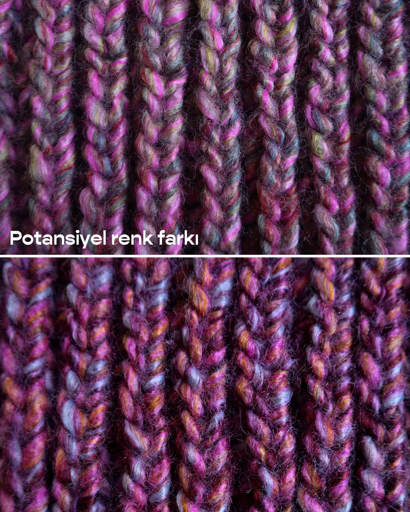 Frambuaz El Örgüsü Saç Bandı