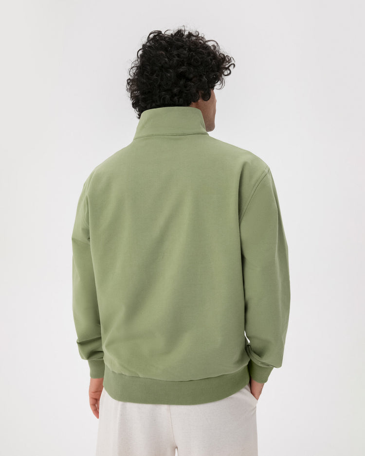 Matcha Erkek Dik Yaka Sweatshirt