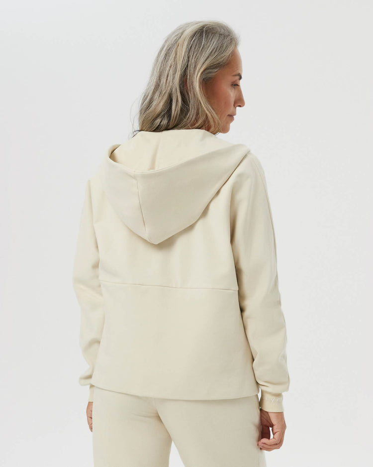Vanilya Fermuarlı Hoodie
