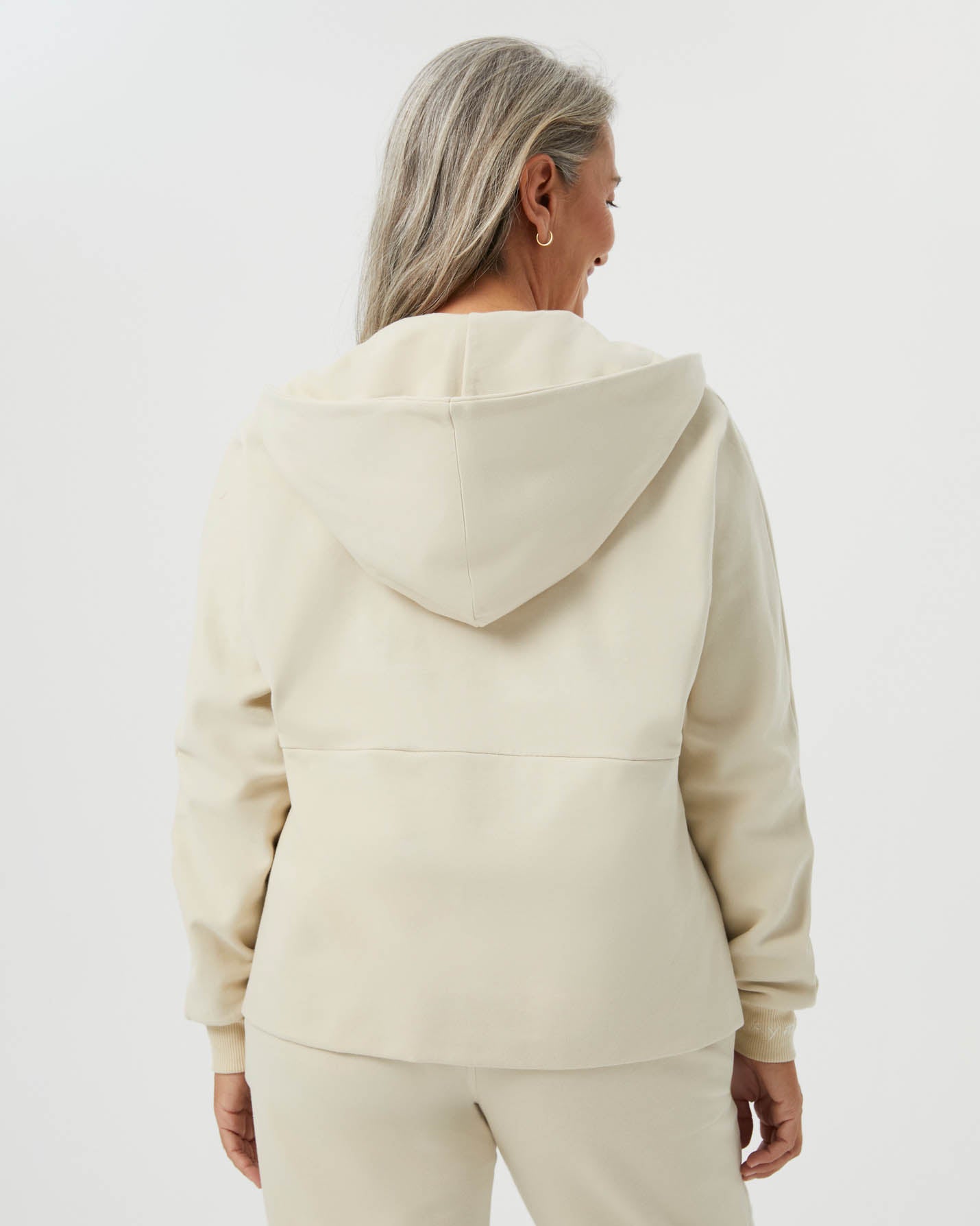 Vanilya Fermuarlı Hoodie