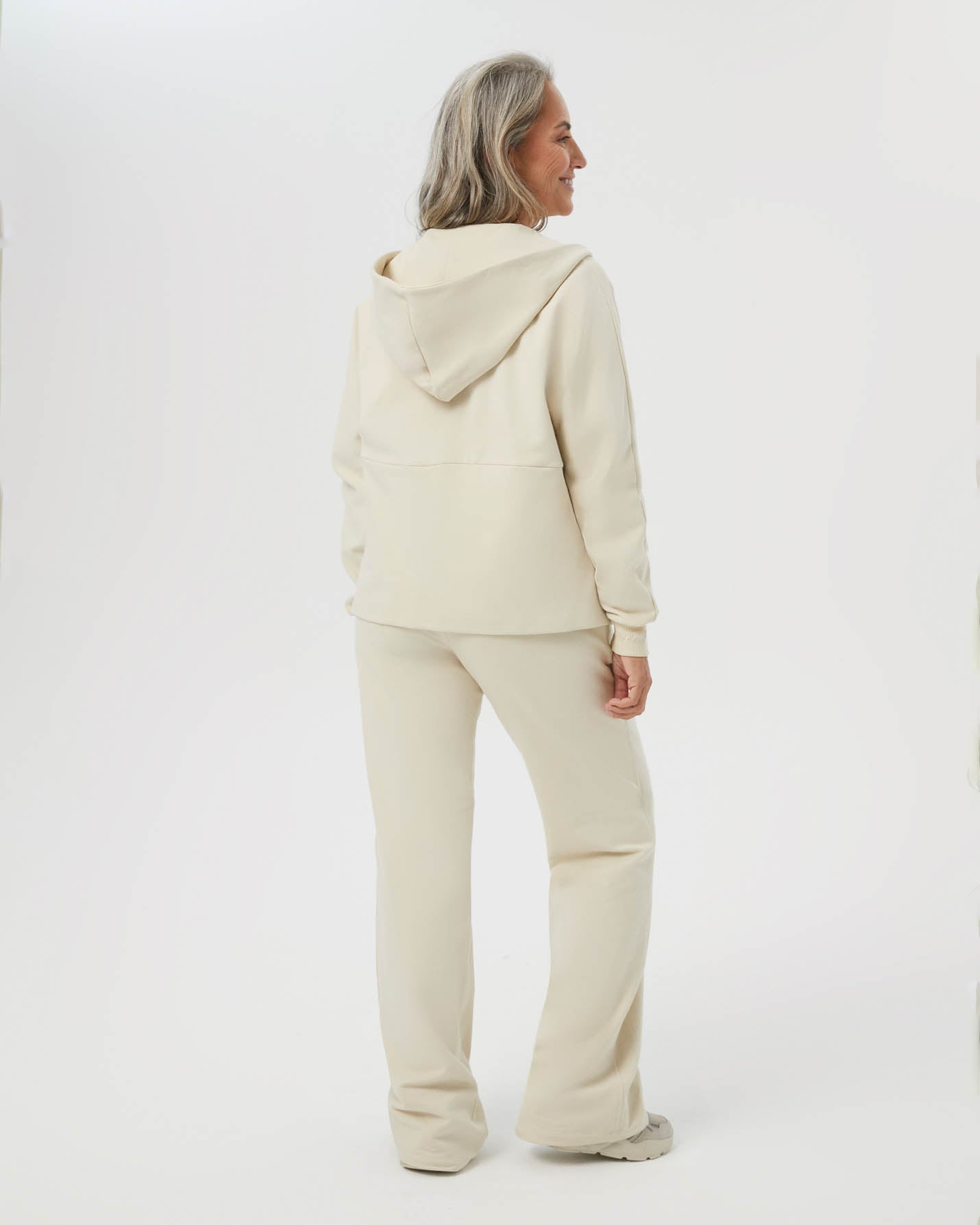 Vanilya Fermuarlı Hoodie