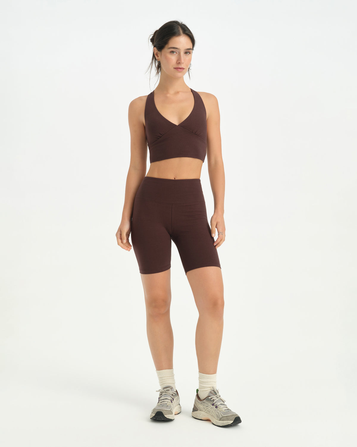 Kahverengi Halter Büstiyer