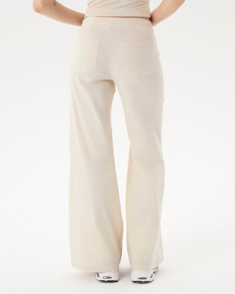 Krema Flare Pensli Pantolon