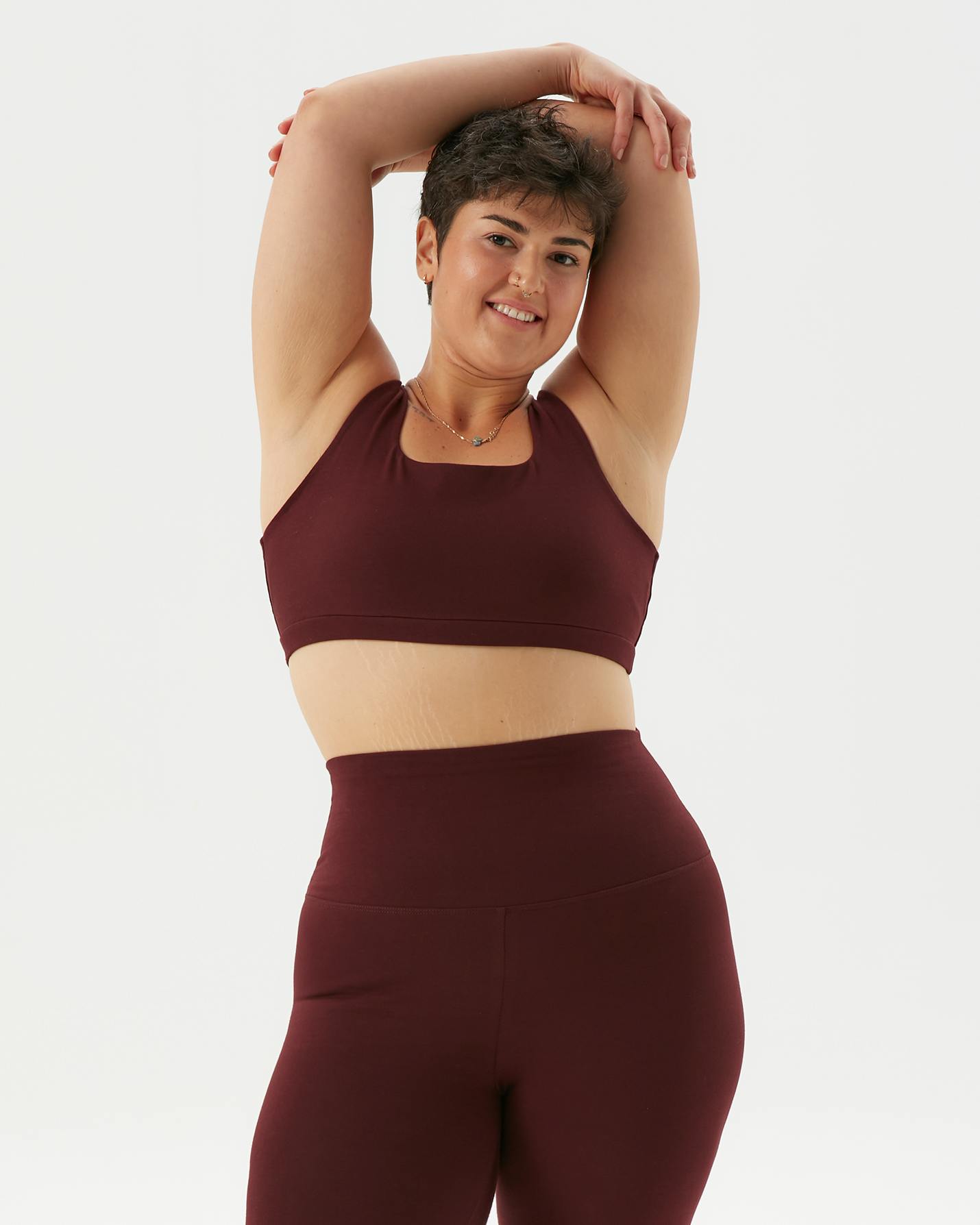 Kestane Low Back Bra