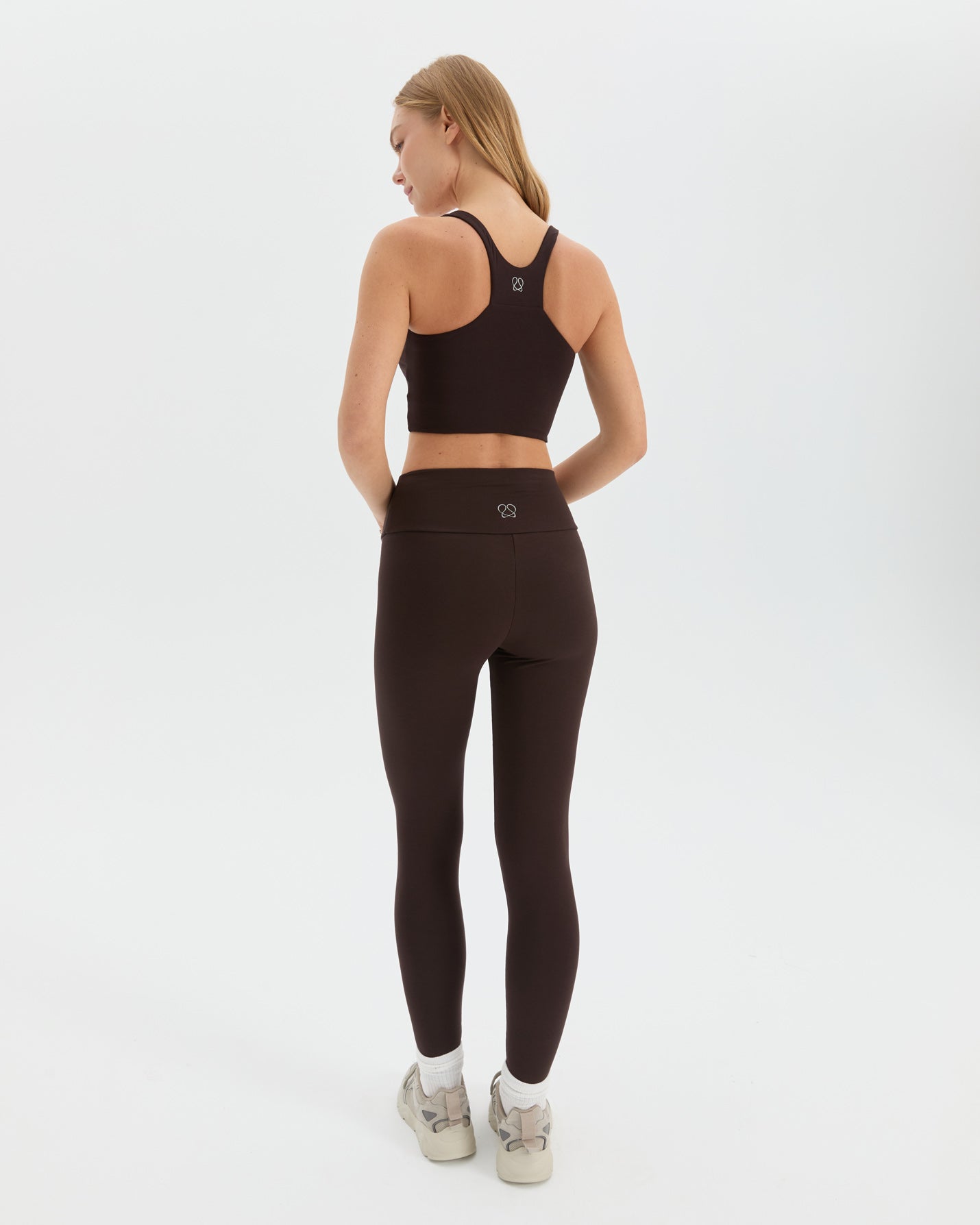 Kahverengi Yüzücü Yoga Bra