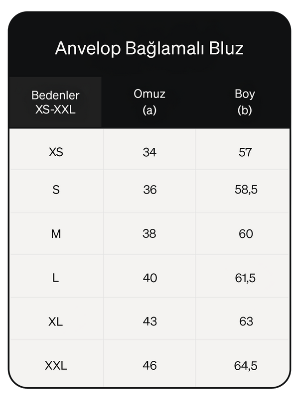 Ürün ölçü görseli 2