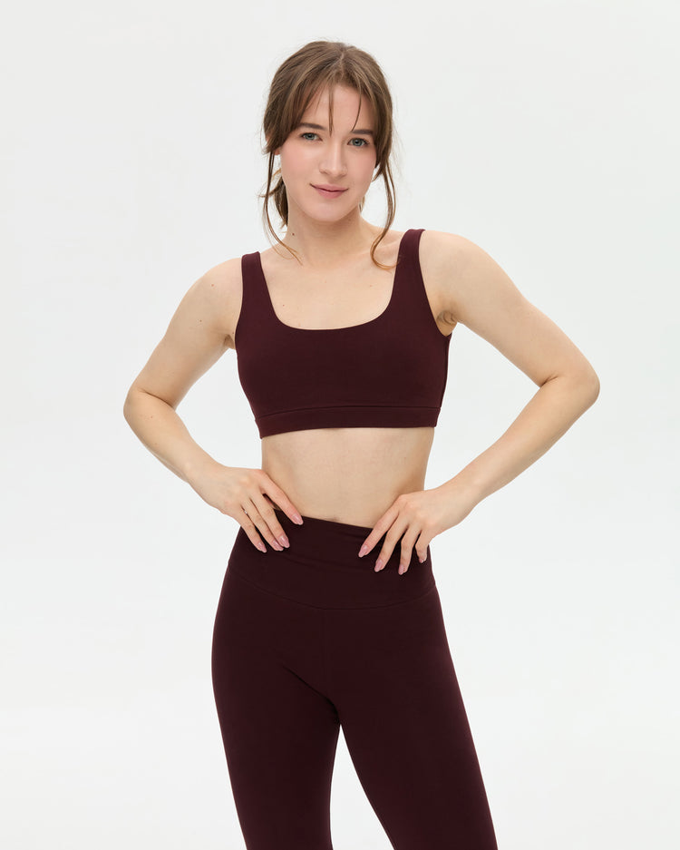 Kestane Low Back Bra