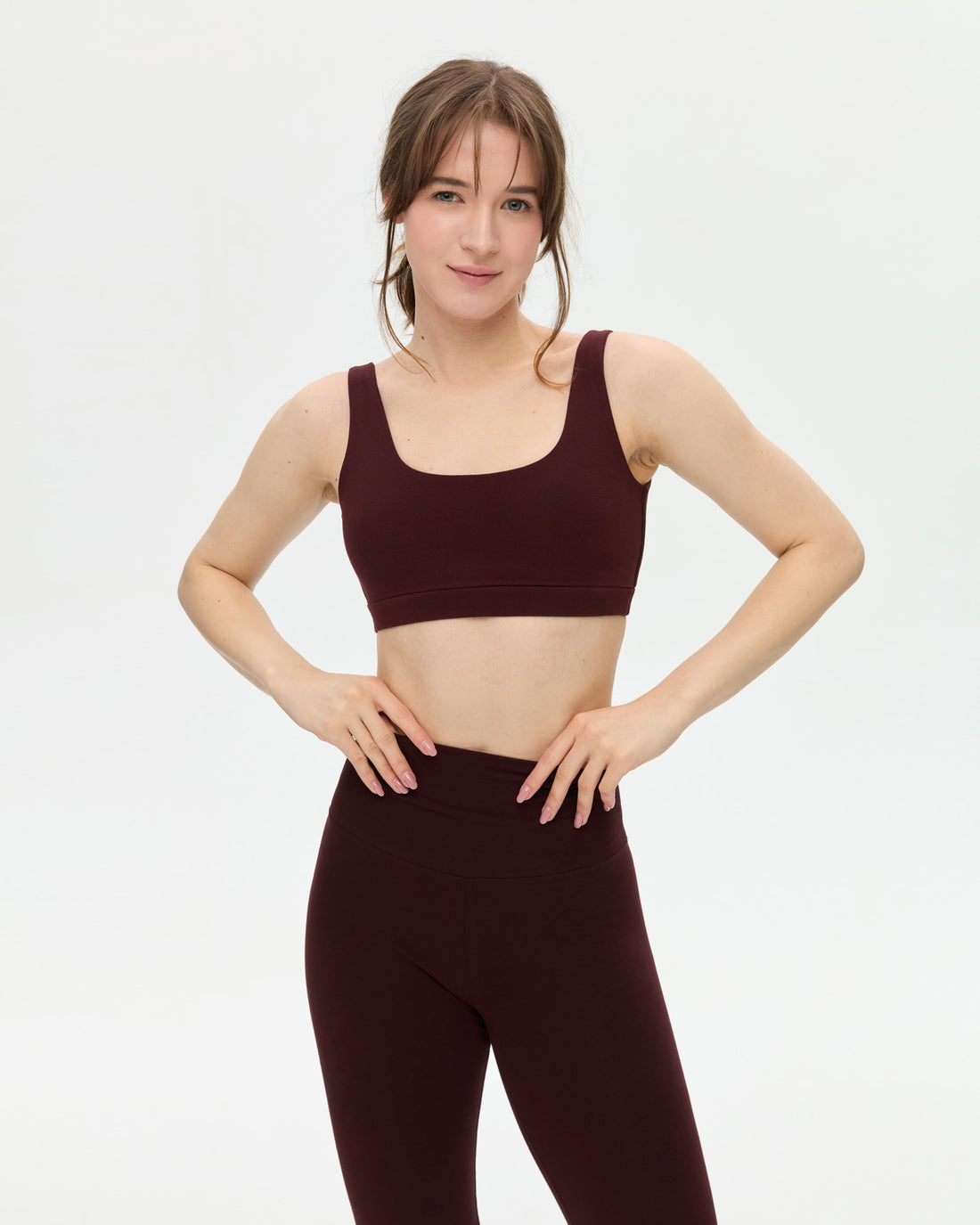 Kestane Low Back Bra