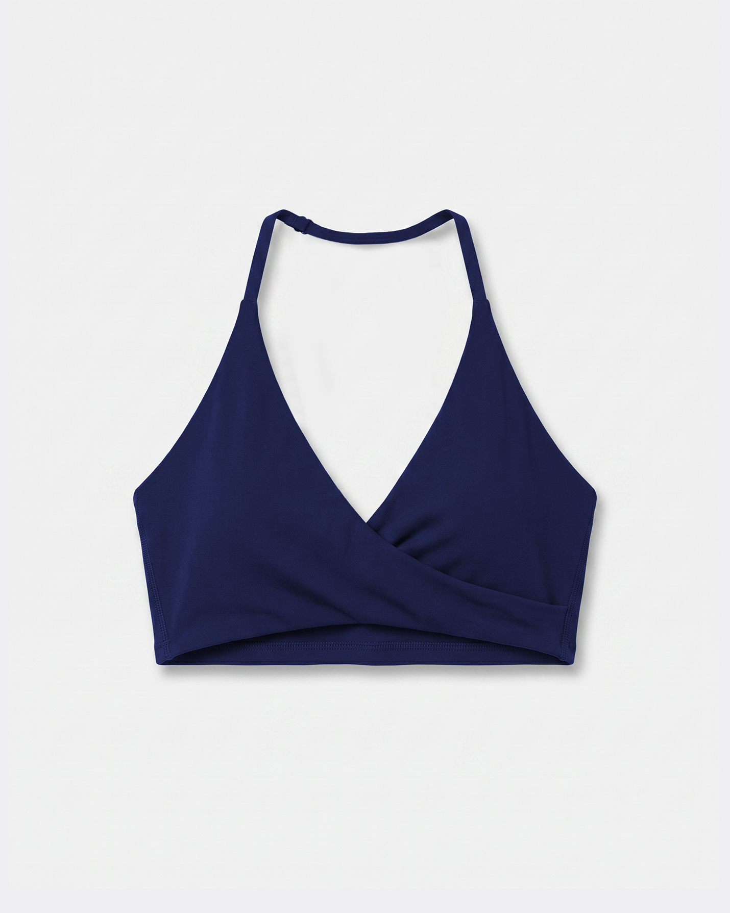 Indigo Halter Wrap Motion Bra