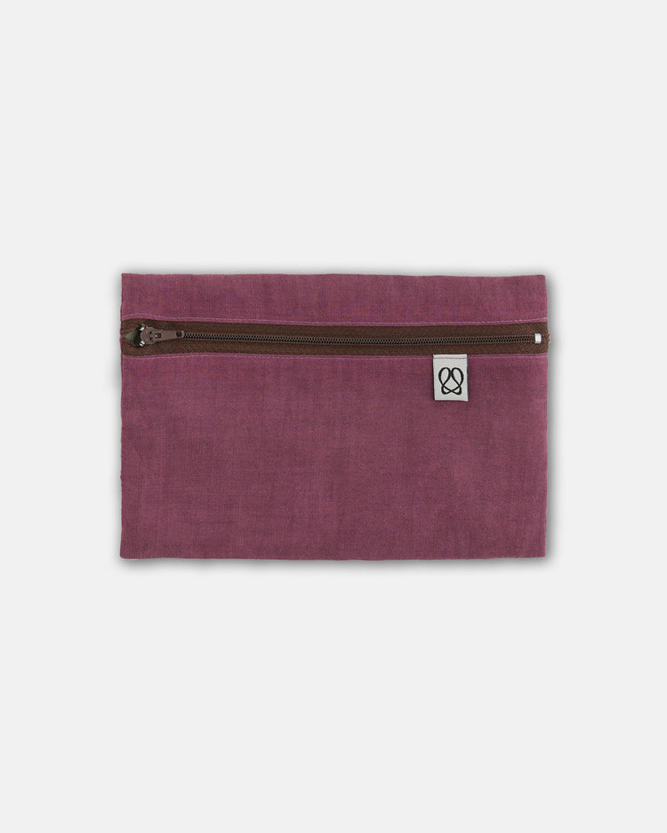 Lila Makyaj Çantası &amp; Kalemlik