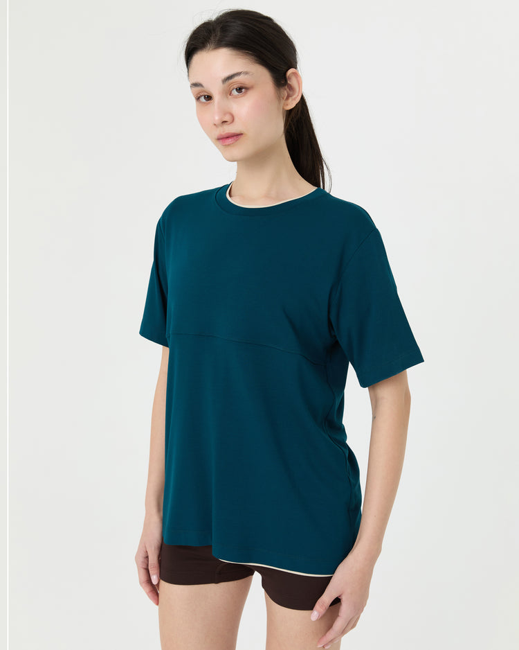 Petrol Viskoz T-shirt