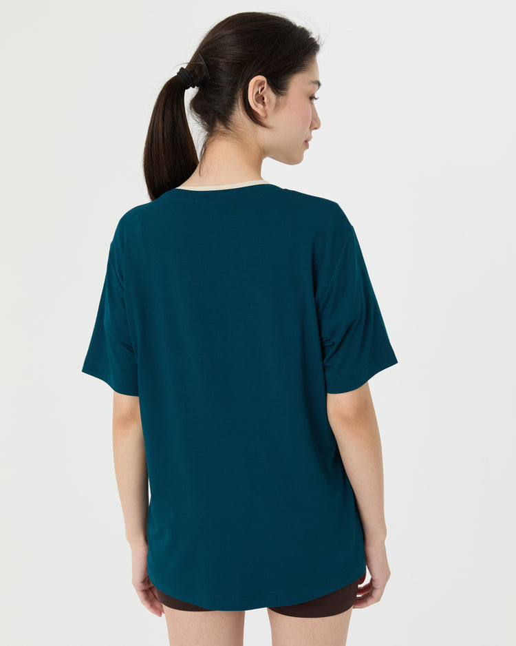 Petrol Viskoz T-shirt