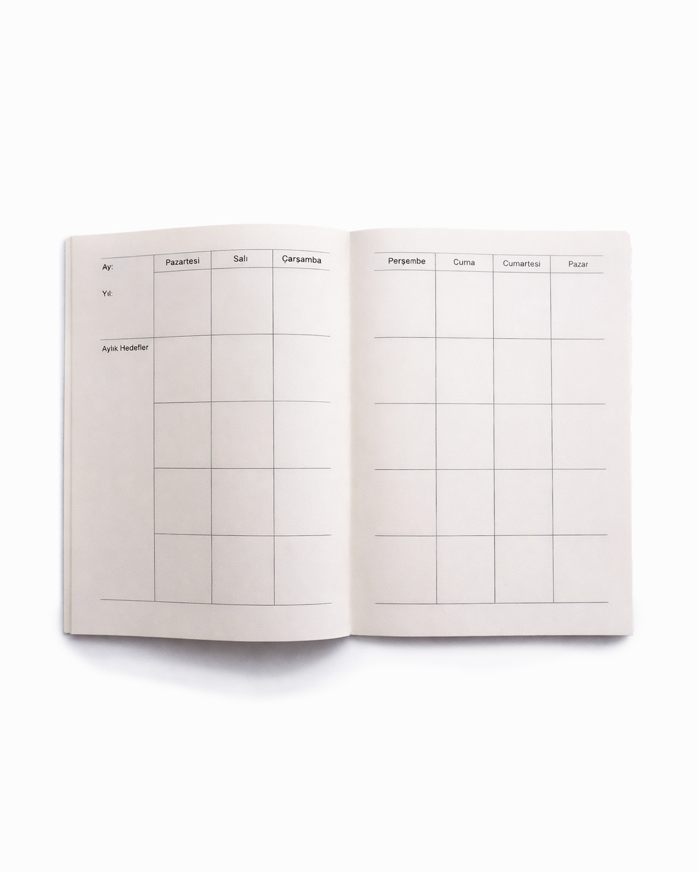 Ayma Ajanda &amp; Tarihsiz Planlayıcı