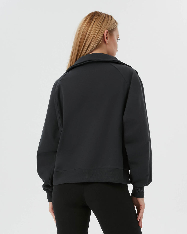 Antrasit Dik Yaka Sweatshirt