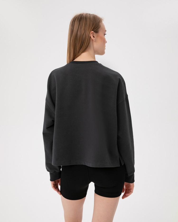 Antrasit Basic EasySize Sweatshirt