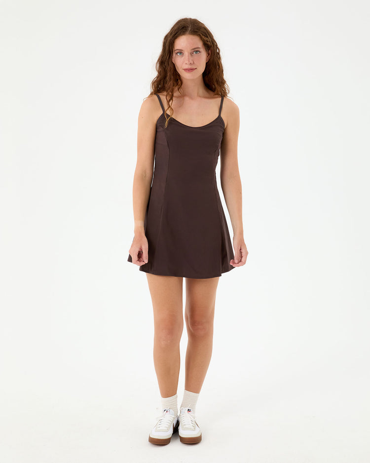 Kahverengi Tulumlu Spor Elbise