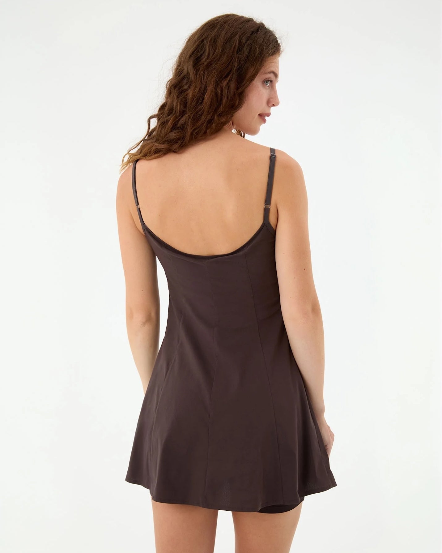 Kahverengi Tulumlu Spor Elbise