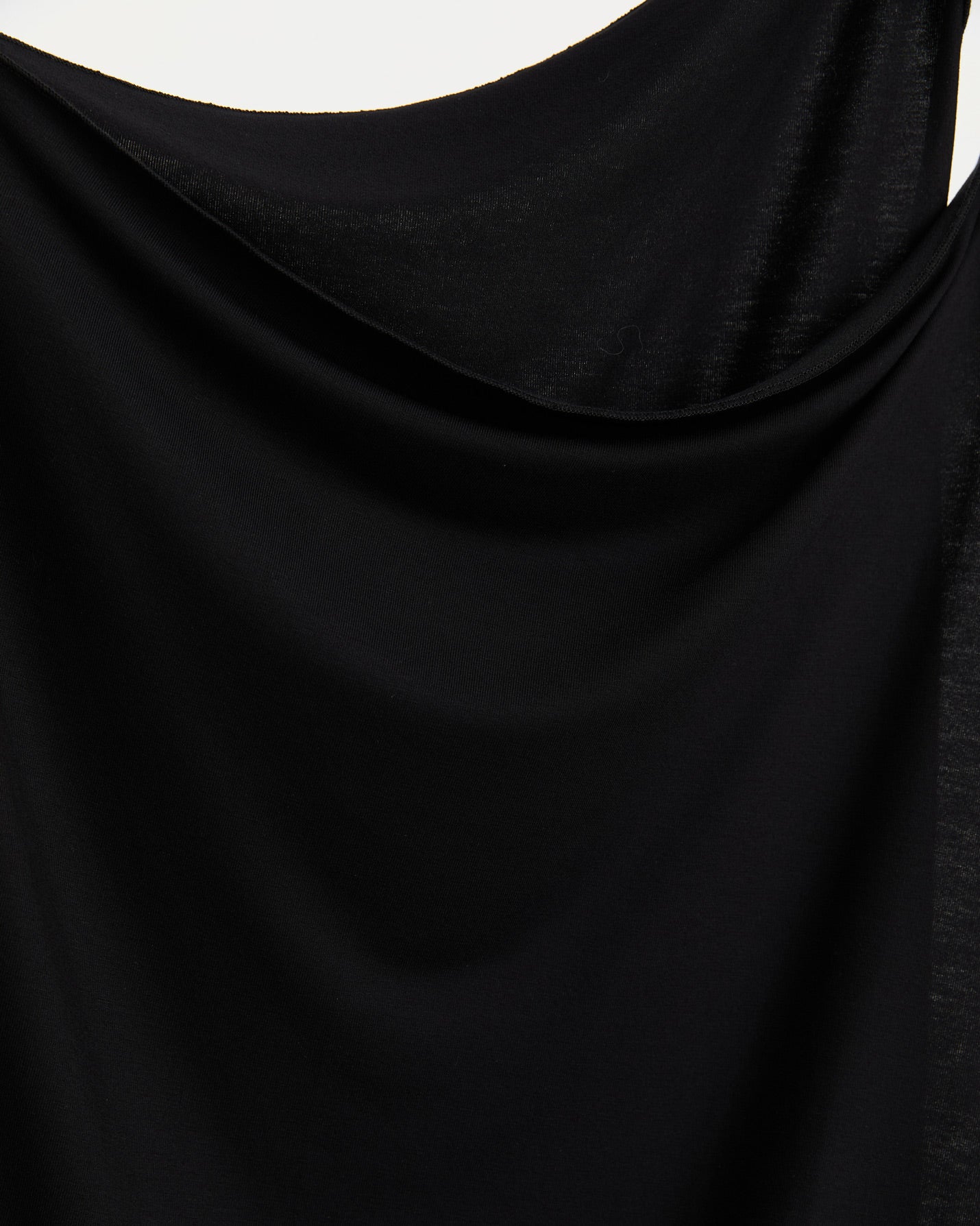 Siyah Çıkarılabilir Etekli Wrap Elbise