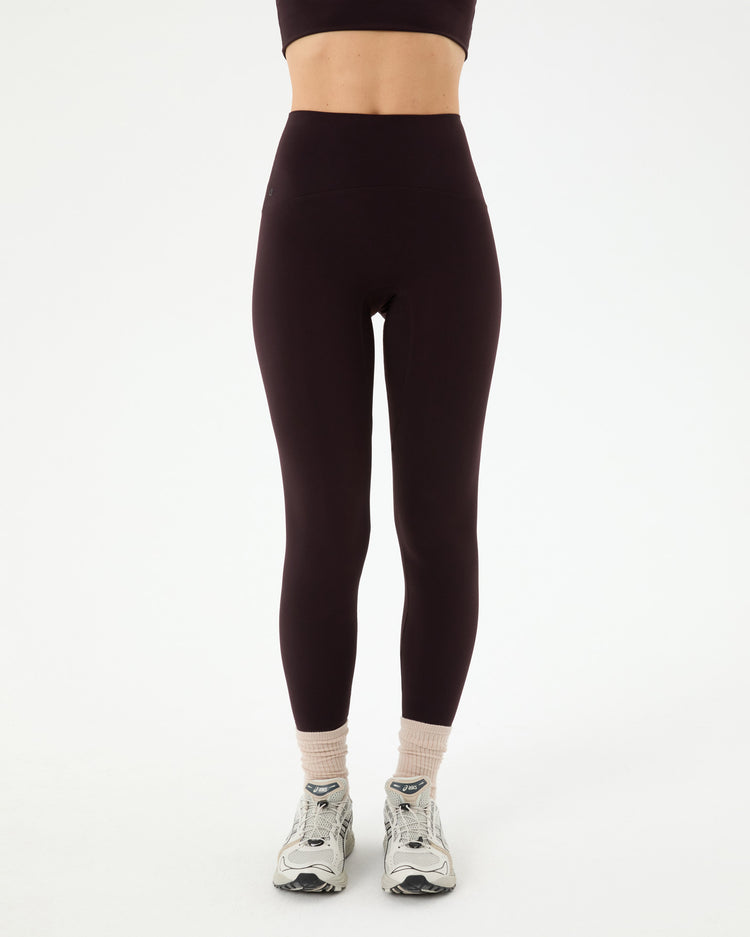 Mürdüm Ön Dikişsiz Motion Tayt