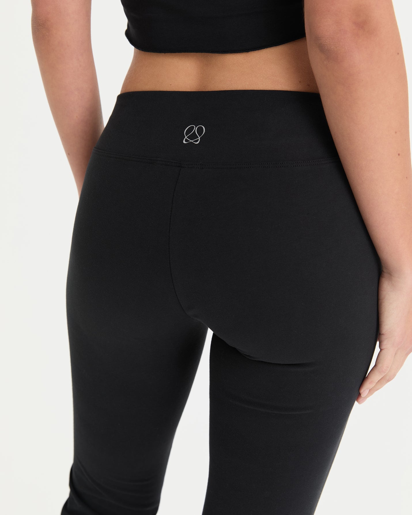 Siyah Mini Kapri Tayt