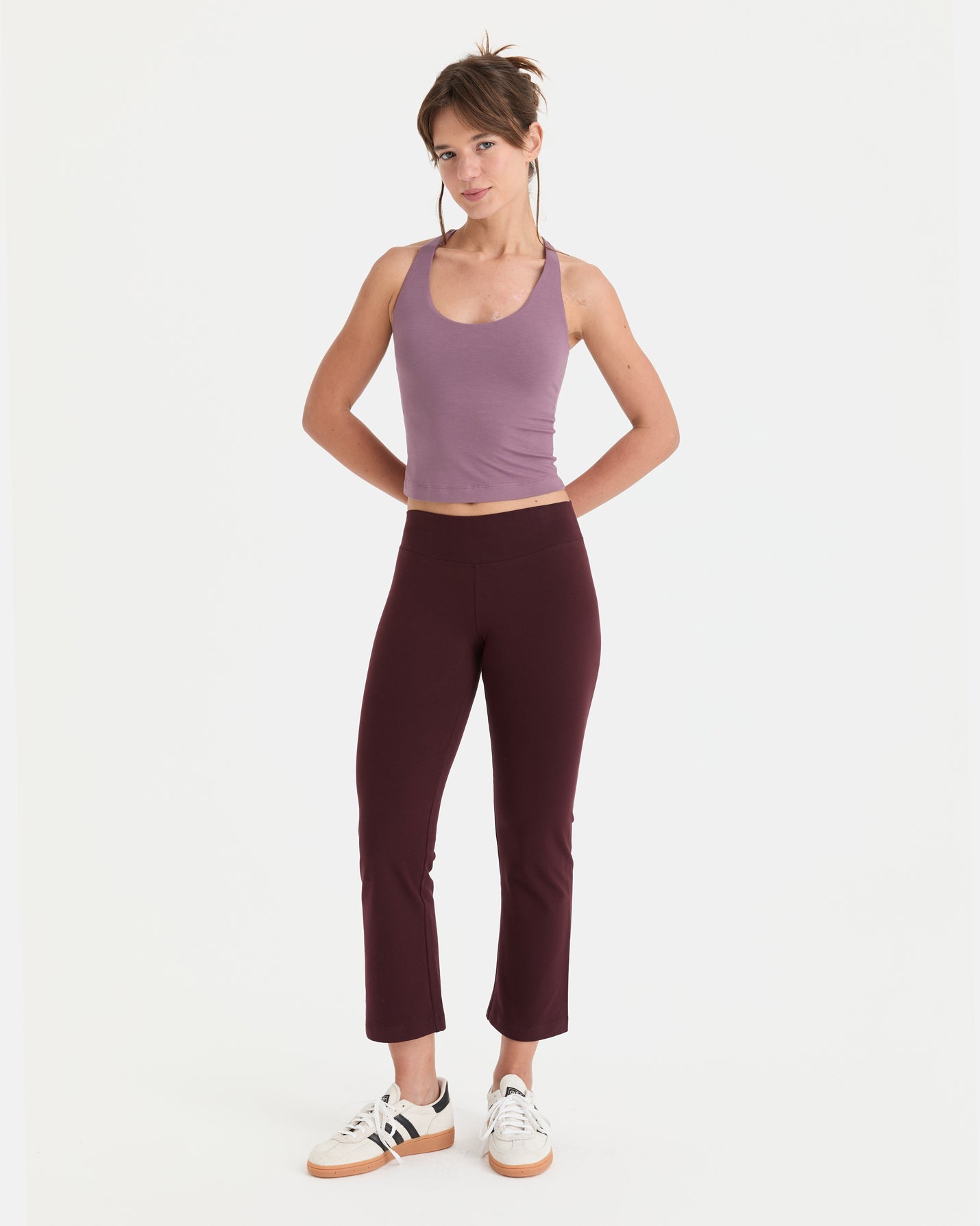 Kestane Midi Kapri Tayt