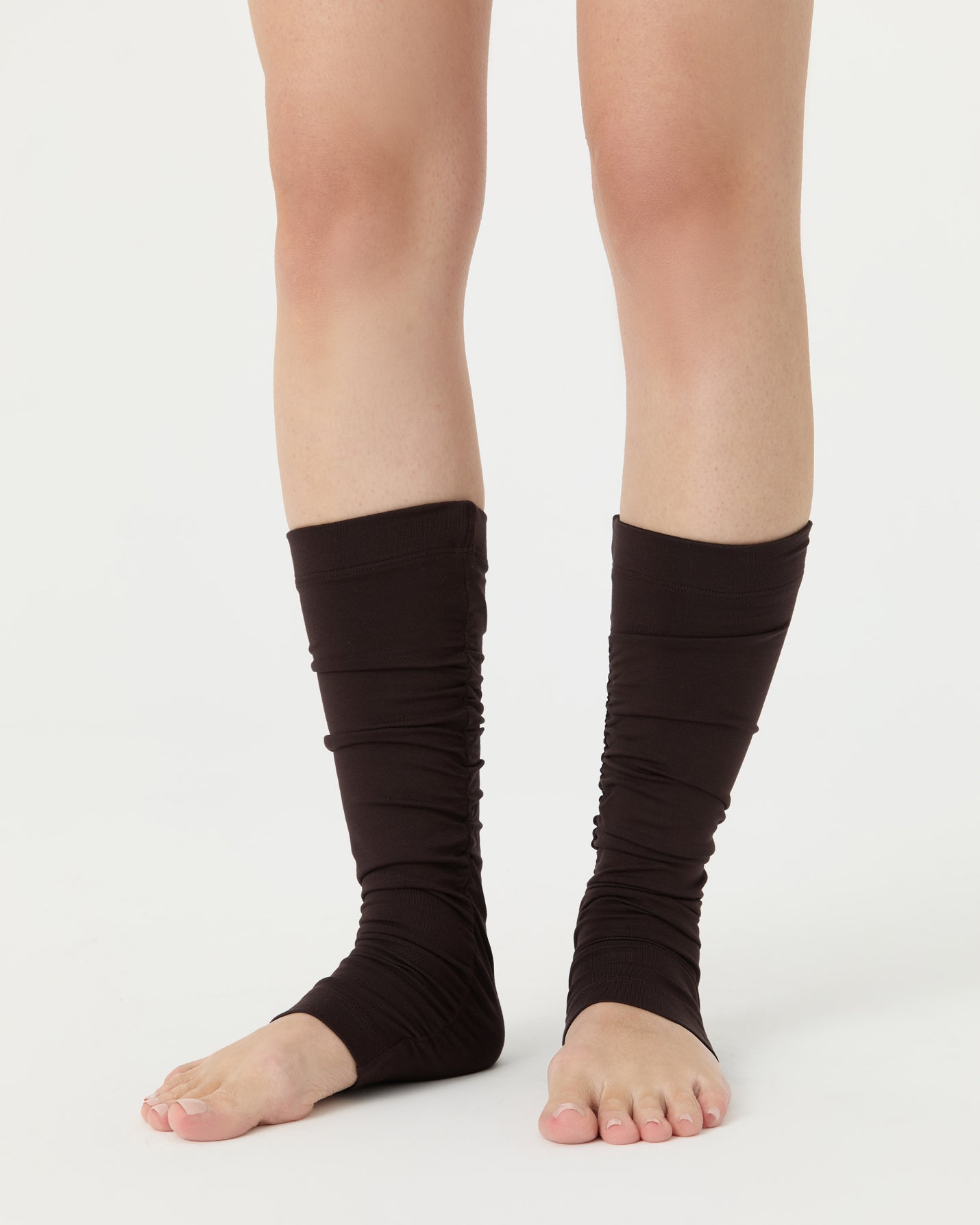 Kahverengi Büzgülü Tozluk