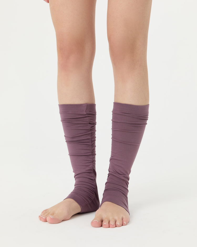 Lila Büzgülü Tozluk