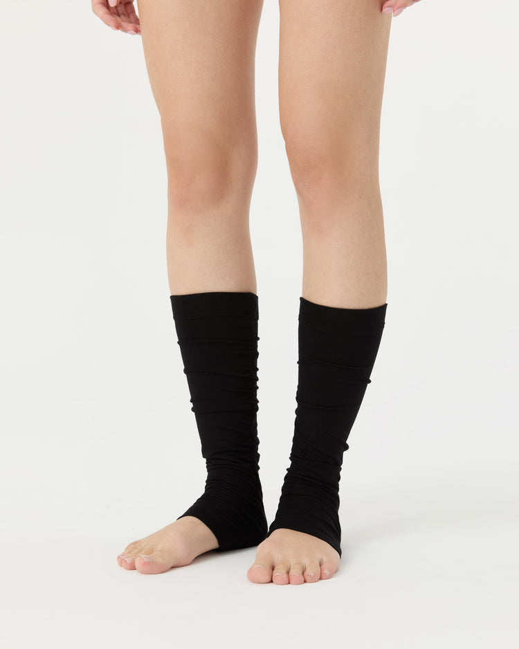 Siyah Büzgülü Tozluk