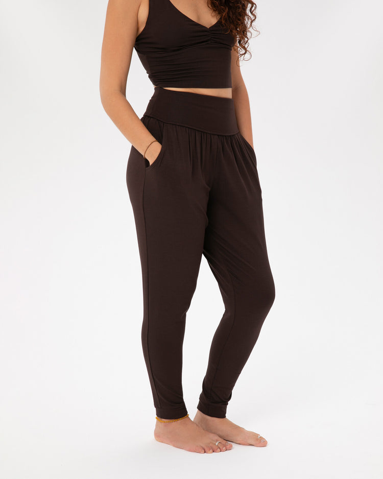 Kahverengi Comfort Pants