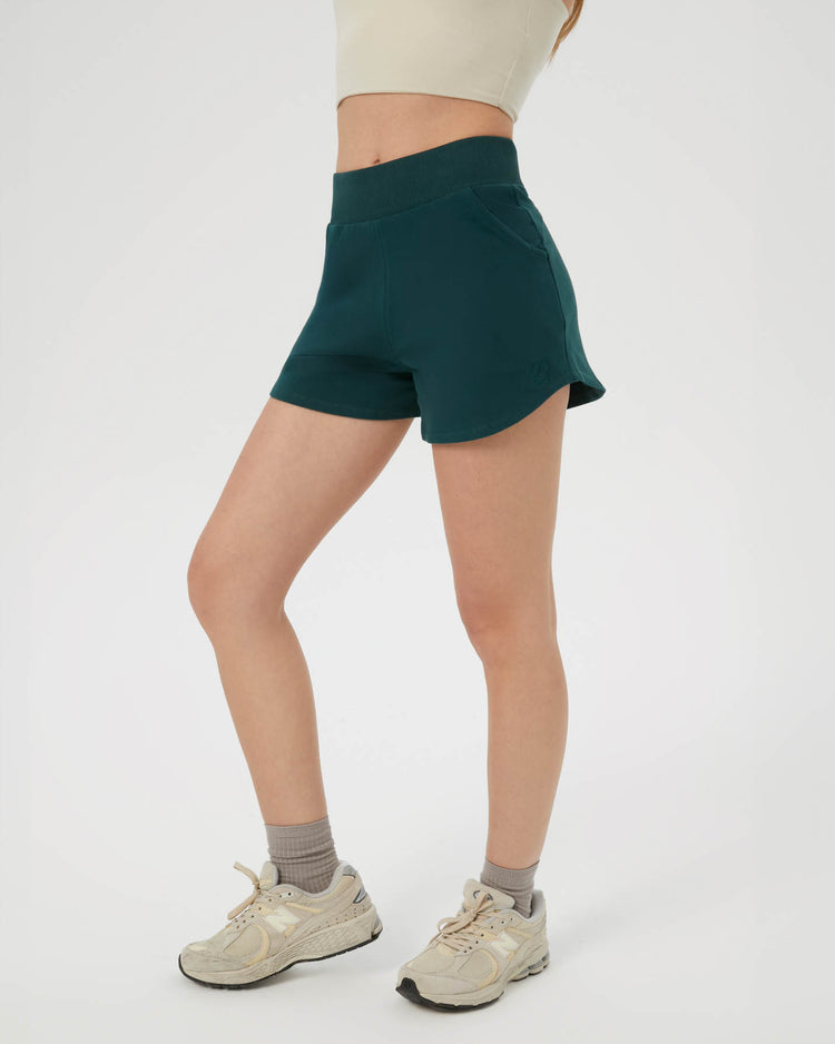 Orman Yeşili Sweatshort
