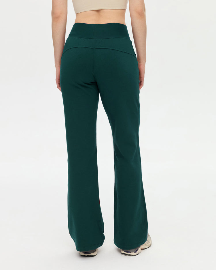 Orman Yeşili Bol Paça Eşofman