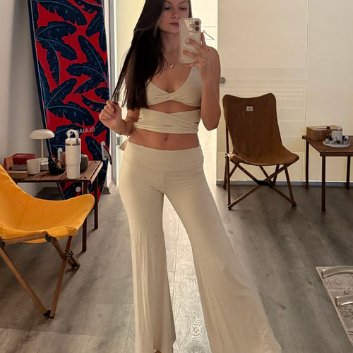 Vişne Flow Şortlu Pantolon