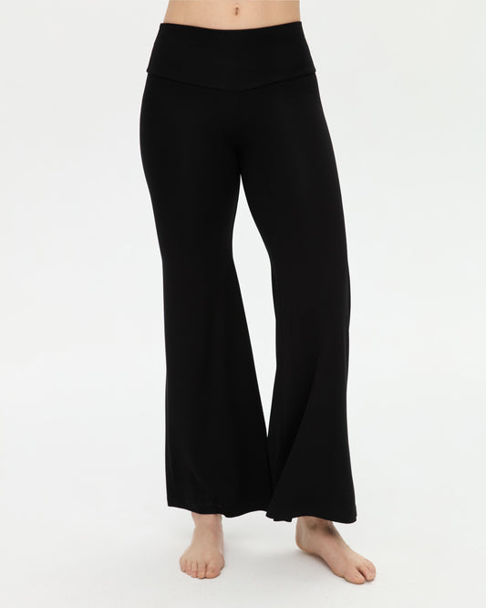 Siyah Flow Şortlu Pantolon