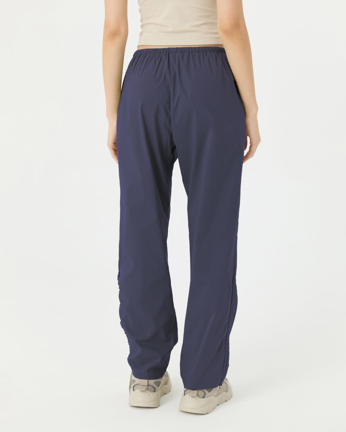 Blueberry Paça Büzgülü Rahat Pantolon