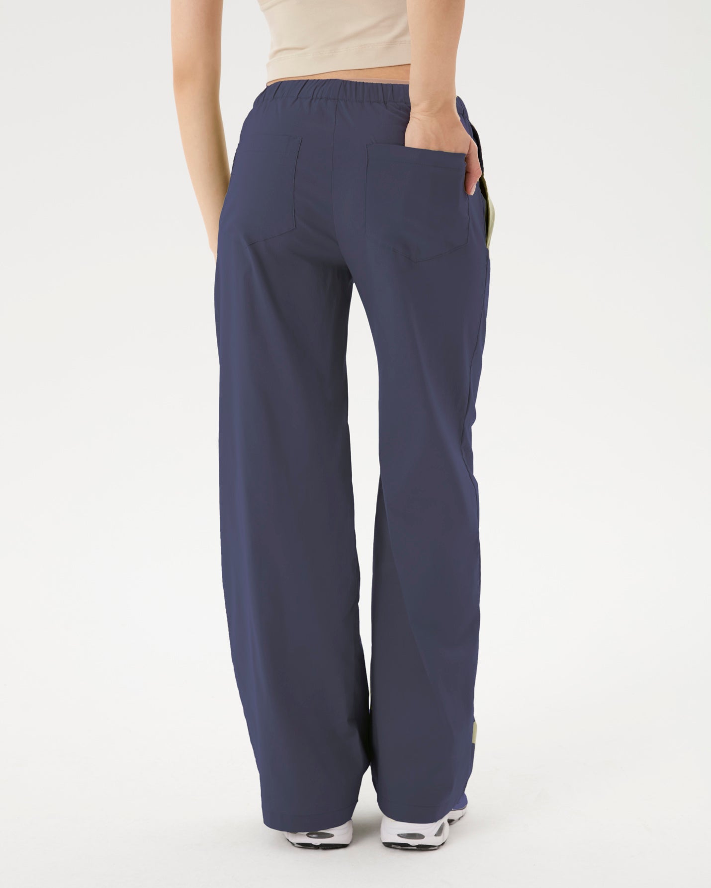 Blueberry Bel Büzgülü Rahat Pantolon