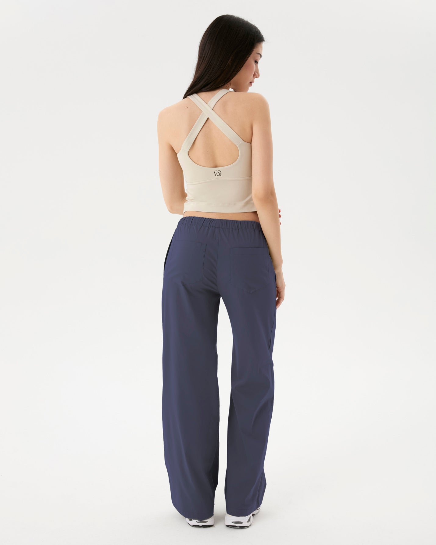 Blueberry Bel Büzgülü Rahat Pantolon